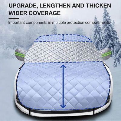 Puolikas auton suoja Tesla Model 3 Model S: lle, auton kansi rakeita estävä puolikas auton kansi vedenpitävä pölytiivis UV-kestävä auton kansi heij...