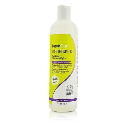 Devacurl light defining gel (pehmeä pito, ei rapeutta muotoilulaite - määritä &; hallitse): 355ml / 12oz