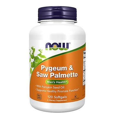 Now Foods Pygeum & Saw Palmetto -uute, 25 mg/80 mg, 120 pehmeää geeliä (1 kpl pakkaus)