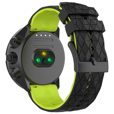 For Suunto 9/Suunto 9 Baro/Spartan Sport Wrist HR/Traverse, Football Textured 24mm Watch Band Quick Flerfarget Style F Other Smartwatch Model