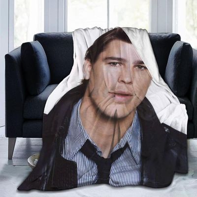 Kerota JI223 Josh Hartnett kevyt ylellinen heittofannel fleece mikrokuituinen pehmosänky erittäin pehmeä reserviläinen koko kauden vuodesohvalle 60...