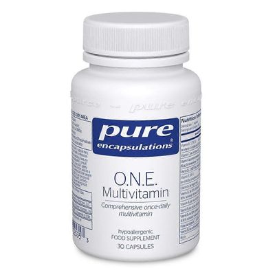 Pure Encapsulations Puhtaat kapseloidut O.N.E. Multivitamiinikapselit 30