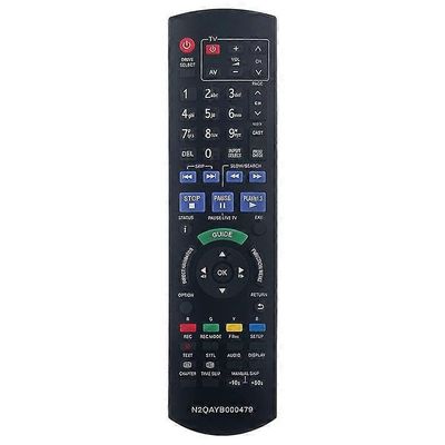 N2QAYB000479 kaukosäädin yhteensopiva Panasonicin DVD-tallentimen ohjaimen kanssa Monivärinen