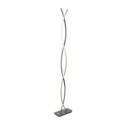 Searchlight Lighting Søgelys Platt - LED 2 Light Floor Lamp Chrome