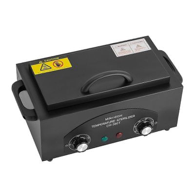 300W korkean lämpötilan sterilointilaitteen kynsityökalun sterilointilaite P20250110440 Musta