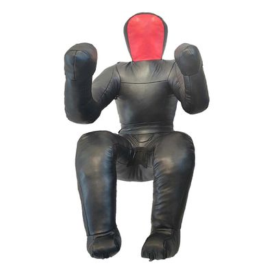 Training Dummy monitoiminen Jiu Jitsu nyrkkeilyyn Taekwondo harjoitusrekvisiitta Punainen 1.1m