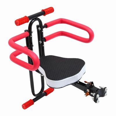 Polkupyörä lasten turvaistuin Mukava Yksinkertainen istuin sopii useimmille polkupyörätyypeille Musta