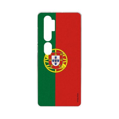 Crazy Kase Hull For Xiaomi Mi Note 10 Fleksibel portugisisk flag
