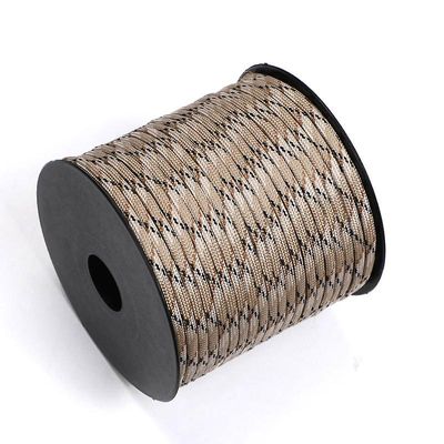7-core Paracord reb 4mm udendørs polyester faldskærmssnor Camping Survival Umbrella Telt Bundle Farve 10 100M