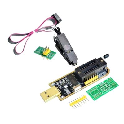 Ch341a 24 25-serien Eeprom Flash Bios USB Programmerer Modul + Soic8 Sop8 Test Clip For Eeprom 93cxx Som vist