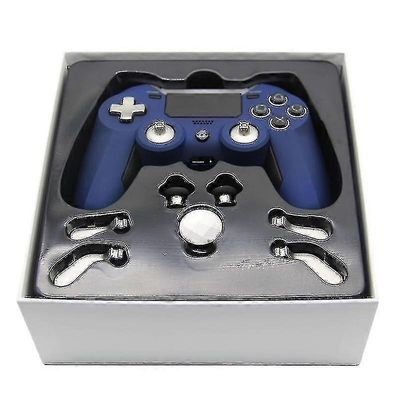 UUSI Elite langaton Bluetooth-peliohjain peliohjain peliohjain Ps4 / ohut / pro / PC korkealaatuinen sininen