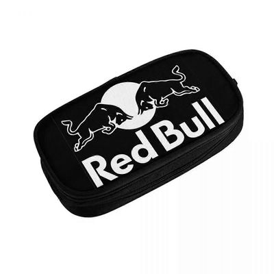 t2515 Reds Double-Bull Pencase Kaksikerroksinen Suurikapasiteettinen Koulupenaali Amazing Gift chyd2515