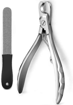 Ammattimainen ja tehokas koiran kynsienleikkuri, täysmartensiittiteräksestä valmistettu partakoneen terä