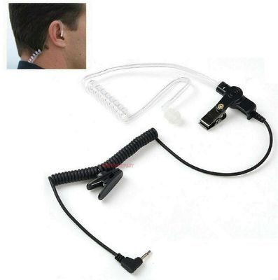 3,5 mm:n poliisikuuntelua tukevat akustiset putken kuulokkeet Motorolan kaiutinmikrofonille