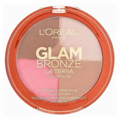 L'Oreal Glam Bronze Healthy Glow paletti - 02 Medium Speranza