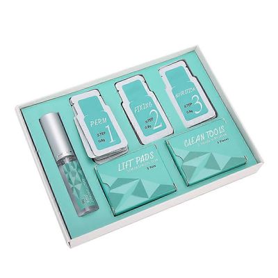 Unbrand Ripset Perming Kit Uudelleenkäytettävät ripset Silikonilaastari Curling Setti Ripsien nostotyökalu