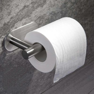 Ersam Poraamaton wc-rullapidike kylpyhuoneeseen ja pesutupaan, SUS304 ruostumaton teräs, harjattu nikkeli, hopea