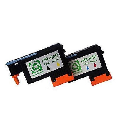 2-pakkaus tulostuspäätä HP Officejet Pro 8000 8500 C4900A C4901A -yhteensopivaan mustesuihkutulostuspään vaihtoon