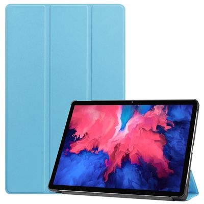 König Tablet Sleeve til Lenovo Tab P11 Protective Case Wallet Cover 360 etuier blå