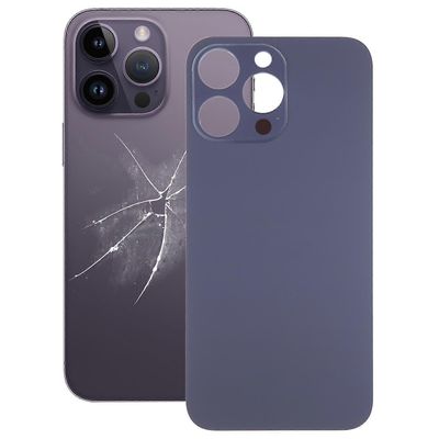 Helppo vaihtaa lasinen taka-akun kansi iPhone 14 Pro Maxille Violetti
