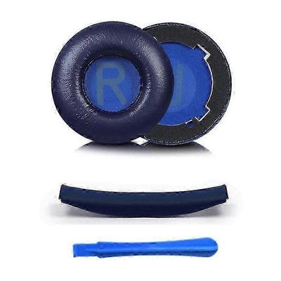 JBL TUNE 600BTNC/660NC - Proteiininahkaiset korvatyynyt päänauhalla Tummansininen Style A