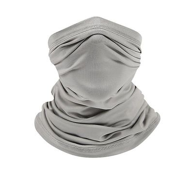 Solbeskyttelse Variabel Bib Neck Udendørs Ice Wire Riding Mask Mænd og kvinders tynde fiskehoved Cover Sports Magic Tørklæde grå
