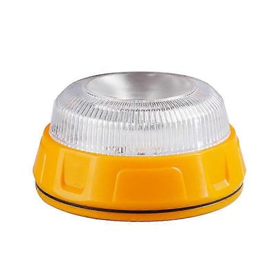 V16 Hätävalo Magneettinen merkinantolaite DGT-hyväksytty Vilkkuva turvavalo Varoitus Keltainen Valkoinen Strobo Liikenneonnettomuusvalo QYRoadWolf