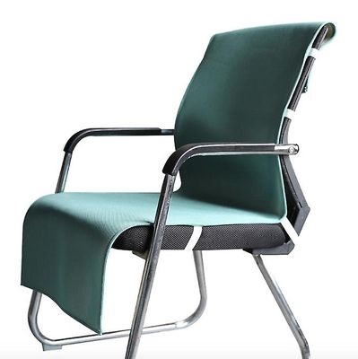 Ruili Sommermåtte pude ryglæn integreret stolepude Sommer Åndbar kontorstol Pude Student Afføring Ice Silk Kølepude is silke dyb kaffe 45*185cm