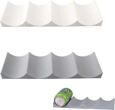 unbrand 2 kpl jääkaappipullon pidike, viinipullon pidike, jääkaappipullotelineet, viinipullon pidike, muovinen viiniteline jopa 10 pullolle, keitti...