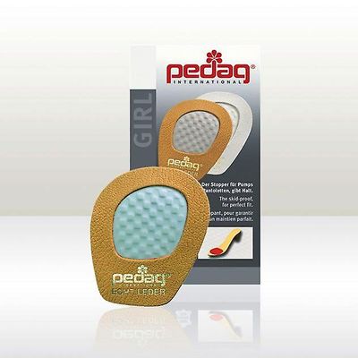 Pedag & apos;Girl' Anti-Slip Innleggssåler for høye hæler, Peep Tær, Sandaler