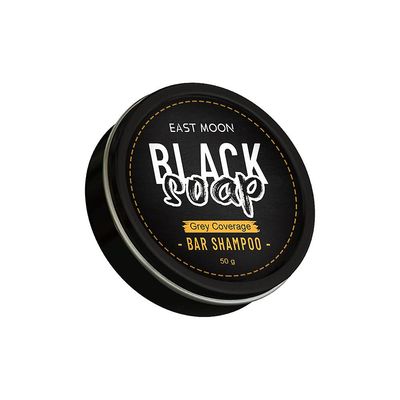 Mænds grå dækning Bar Shampoo til mørkere gråt hår 1pcs
