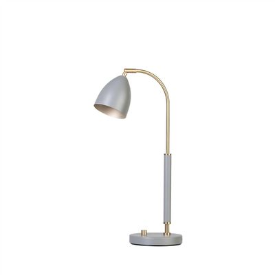 Belid Lighting Deluxe 1 lys bordlampe messing, varm grå