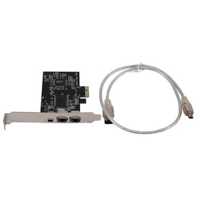 1394 Firewire-kortti, PCIe 3 porttia 1394A Firewire-laajennuskortti, PCI-ulkoinen IEEE 1394 -sovitin Co Kuten