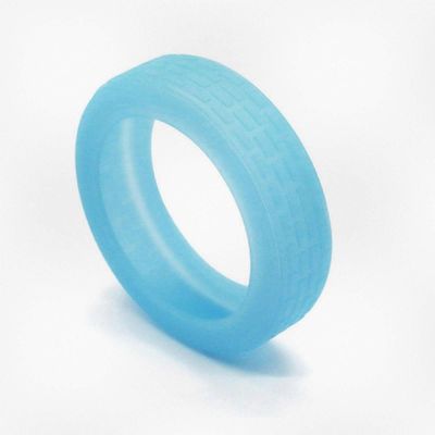 Silikonipyöränsuojukset matkalaukkuihin ja työtuolien pyöriin - liukastumista estävä suoja matkalaukuille ja huonekalupyörille Hehku sininen 1pcs