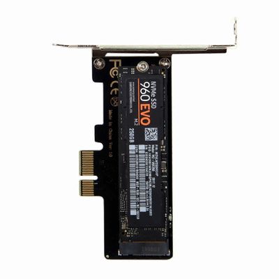 PCI-E 3.0 x1 kaista M.2 M-Key SSD Nvme AHCI PCI Express -sovitinkortti PCIE SSD -sarja