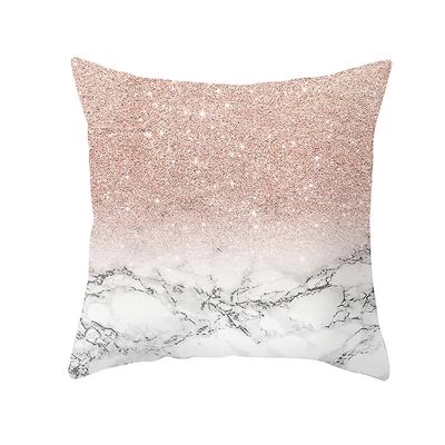 Marmor serie dekorative pudebetræk Pink pudebetræk 4