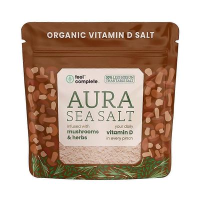 Feel Complete (Aura Sea Salt) Luomu sieni ja yrtit D-vitamiini 80g