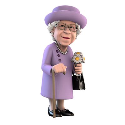 Minix Queen Elizabeth II keräilyvinyyli Action Figuuri ikä 3 vuotta ja enemmän