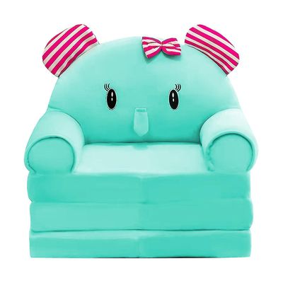 Yixin Tech Barnesofa Sofa Sofa Ryggstøtte Barneleker Blå