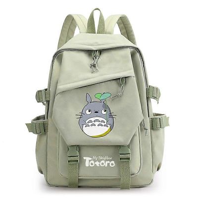 Yyh Muoti Söpö Totoro Kissa Naisten Reppu Kawaii Kirjalaukku teinitytöille Kannettava tietokone Reppu Opiskelijan koululaukku Mochila Nainen 4