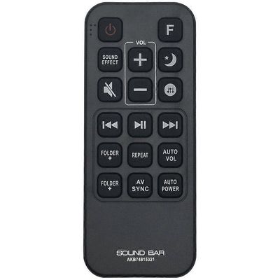 AKB74815321 LG:n äänipalkin kaukosäätimelle SPJ4B-W SH5B SJ5Y SPJ5B-W SJ4Y