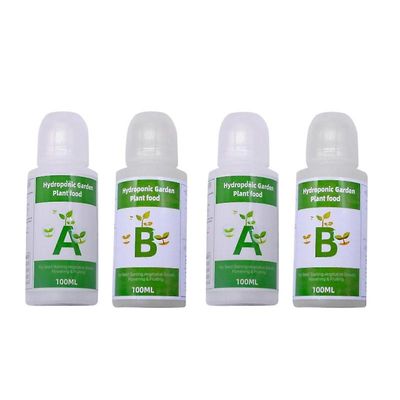Plant Universal Nutrient Solution Hydroponic Garden Plant Food Flytende gjødsel A + B Todelt sett 2sets
