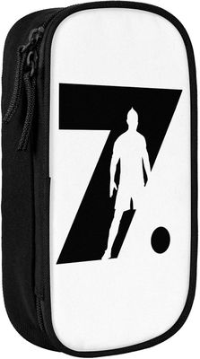 Kerota Ronaldo 7 suuren kapasiteetin kynäkotelo Office Collegeen Suuri säilytystila Suurikapasiteettinen pussipussipidike Laatikko meikkipussi aik...