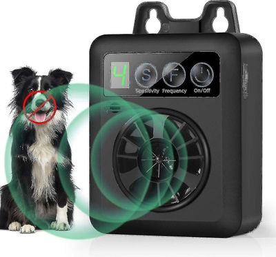 Anti Barking enhet, 50ft oppgradert Dog Barking Control Device med 3 justerbare nivåer, oppladbar ultralyd Dog Bark Avskrekkende Pet Behavior Training