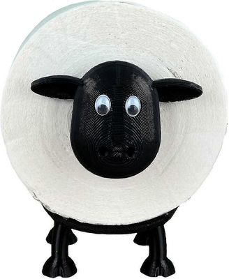 lampaiden wc-paperiteline - wc-paperi deco musta - wc-rullapidike wc