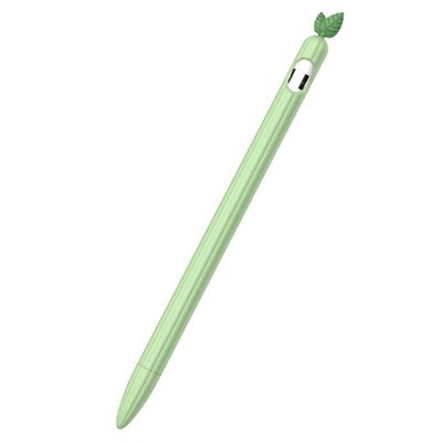Kompatibel med 1. generasjons pennermet Cartoon Pen Sleeve Sklisikker silikonbeskyttelsesveske grønn