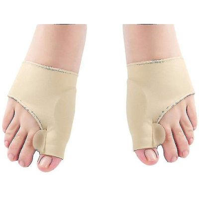 Barsinfi Tå expander bandager med justerbar elasticitet (1 par, beige