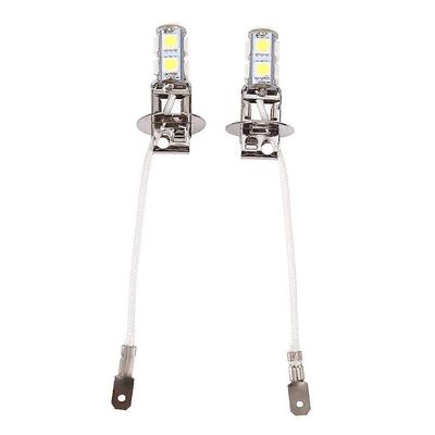 2X H3 5050 valkoinen 9 smd led ksenon dc12V auto sumuvalo lamppu led - korkea kirkkaus, helppo asennus