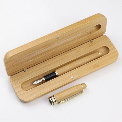 Høj kvalitet bambus business gave pen sæt Pen box set