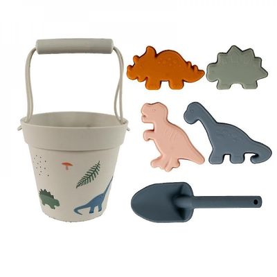 Mikasa Silicone Beach Bucket Børns Legetøj Skovl Seaside Silikone Bucket Beach Legetøj style4